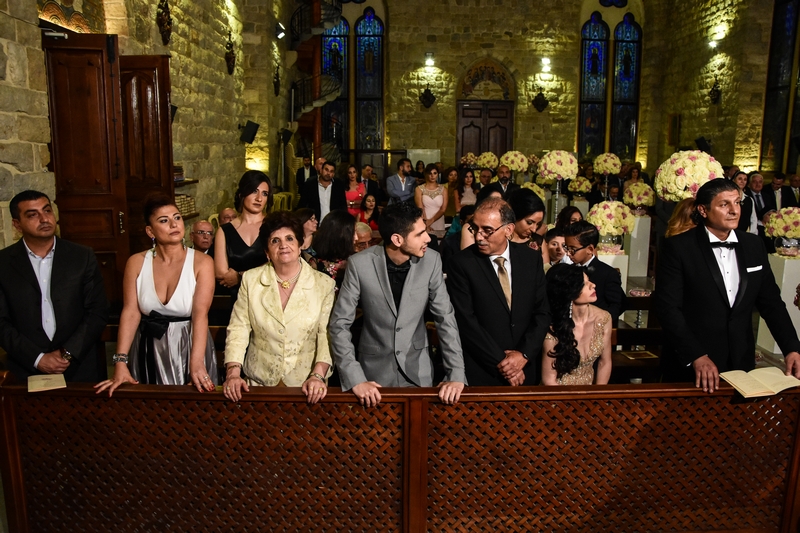 Wedding of Toni Chidiac and Joanna Khoury - Church